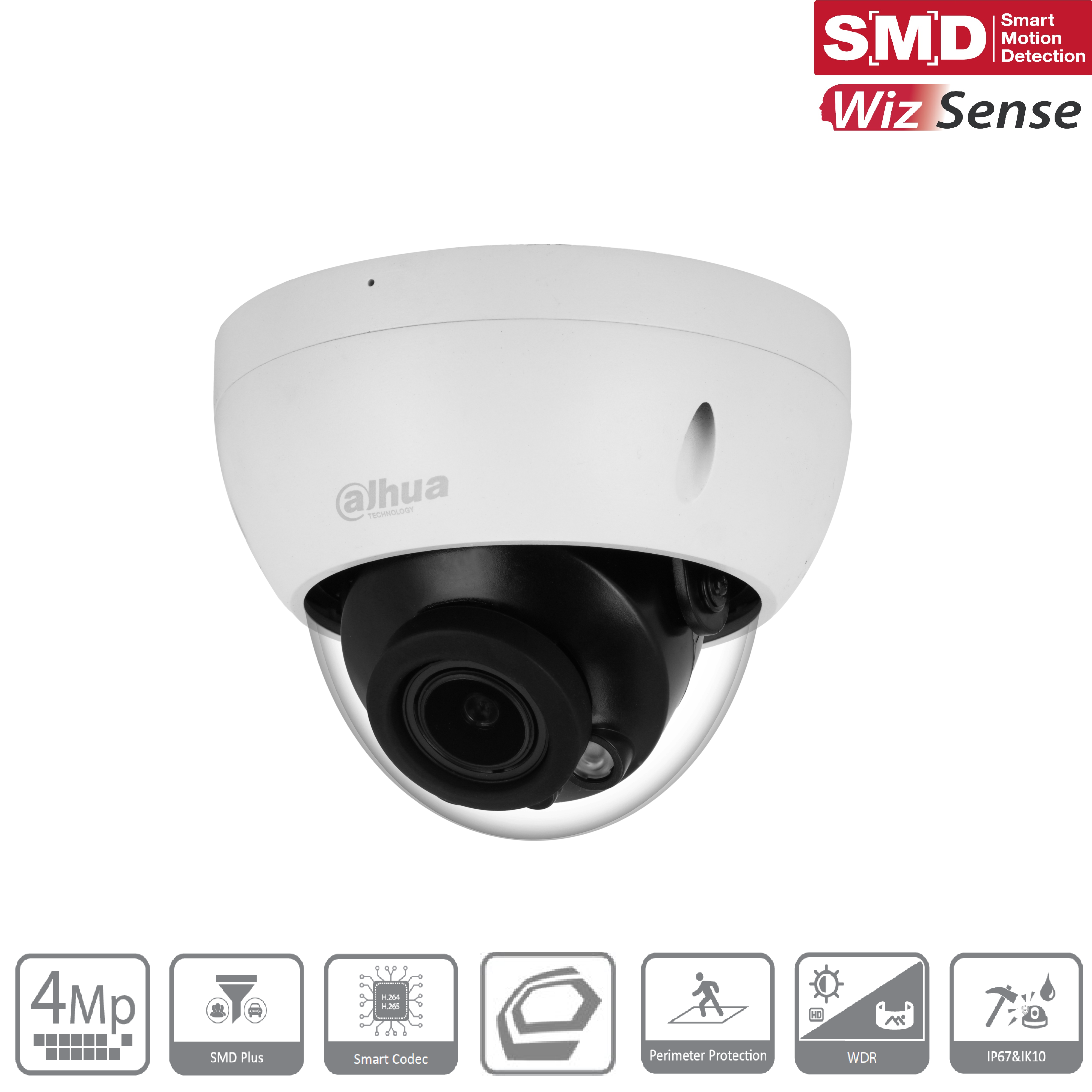 Dahua - IPC-HDBW2441RP-ZS - IP - Dome