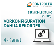 Vorkonfiguration DAHUA Rekorder - 4 Kanal