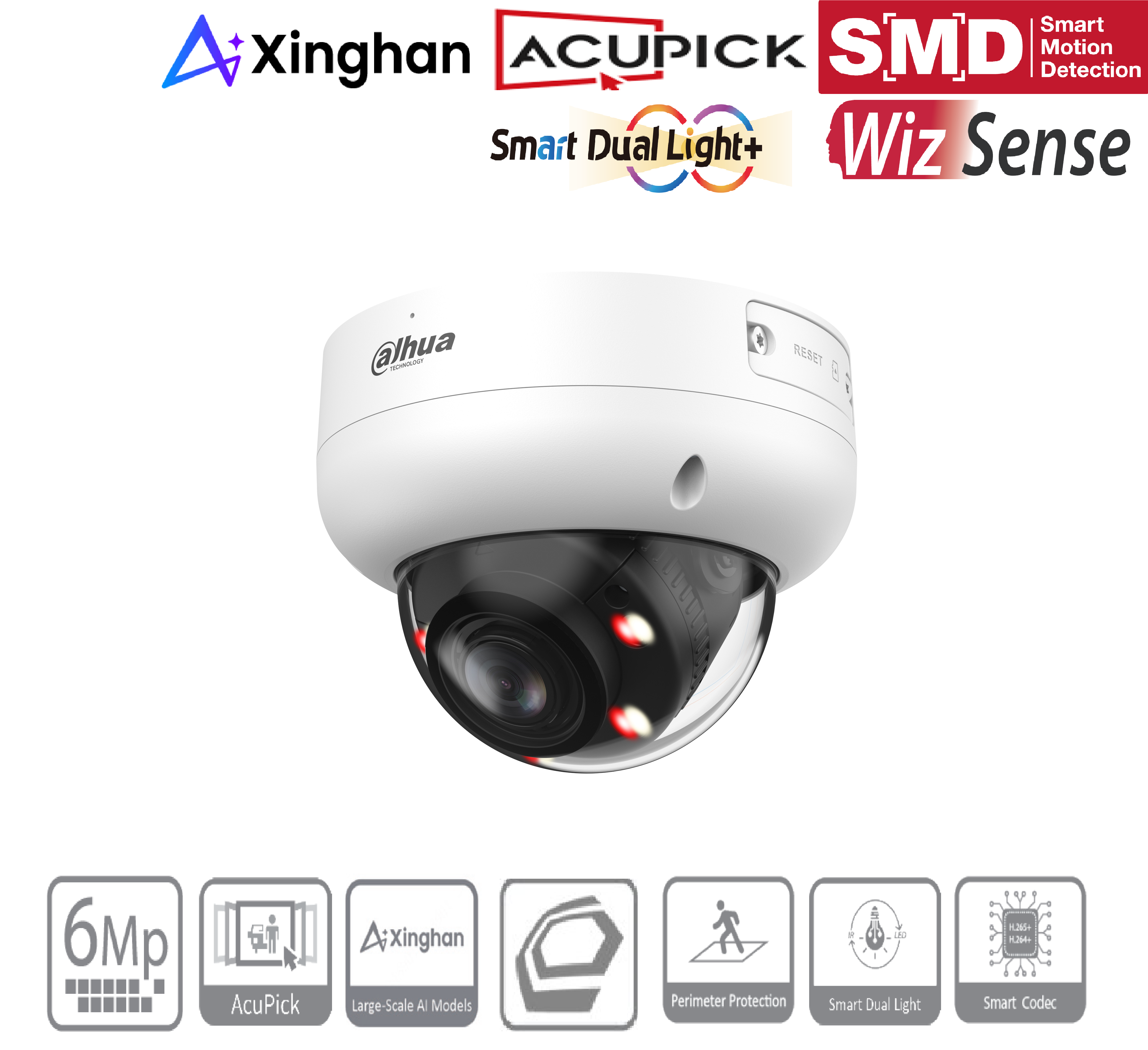 Dahua - IPC-HDBW3649RP-ZS-IL - IP - Dome