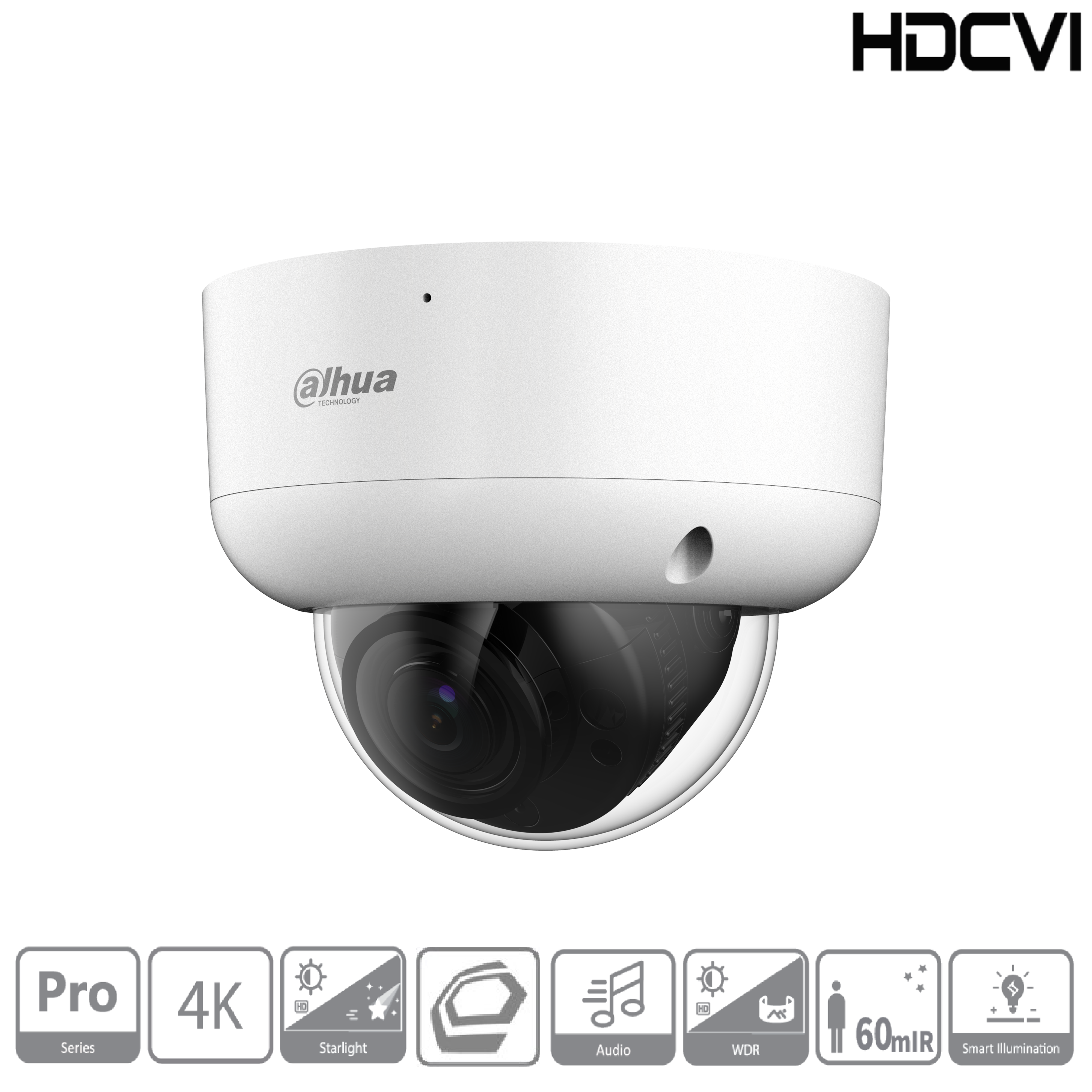Dahua - HAC-HDBW2802RAP-Z-A HDCVI - Dome