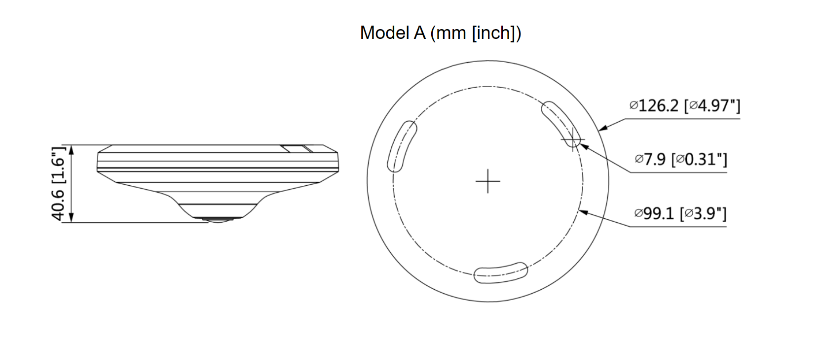 Dahua - HAC-EW2501P - HDCVI - Fisheye