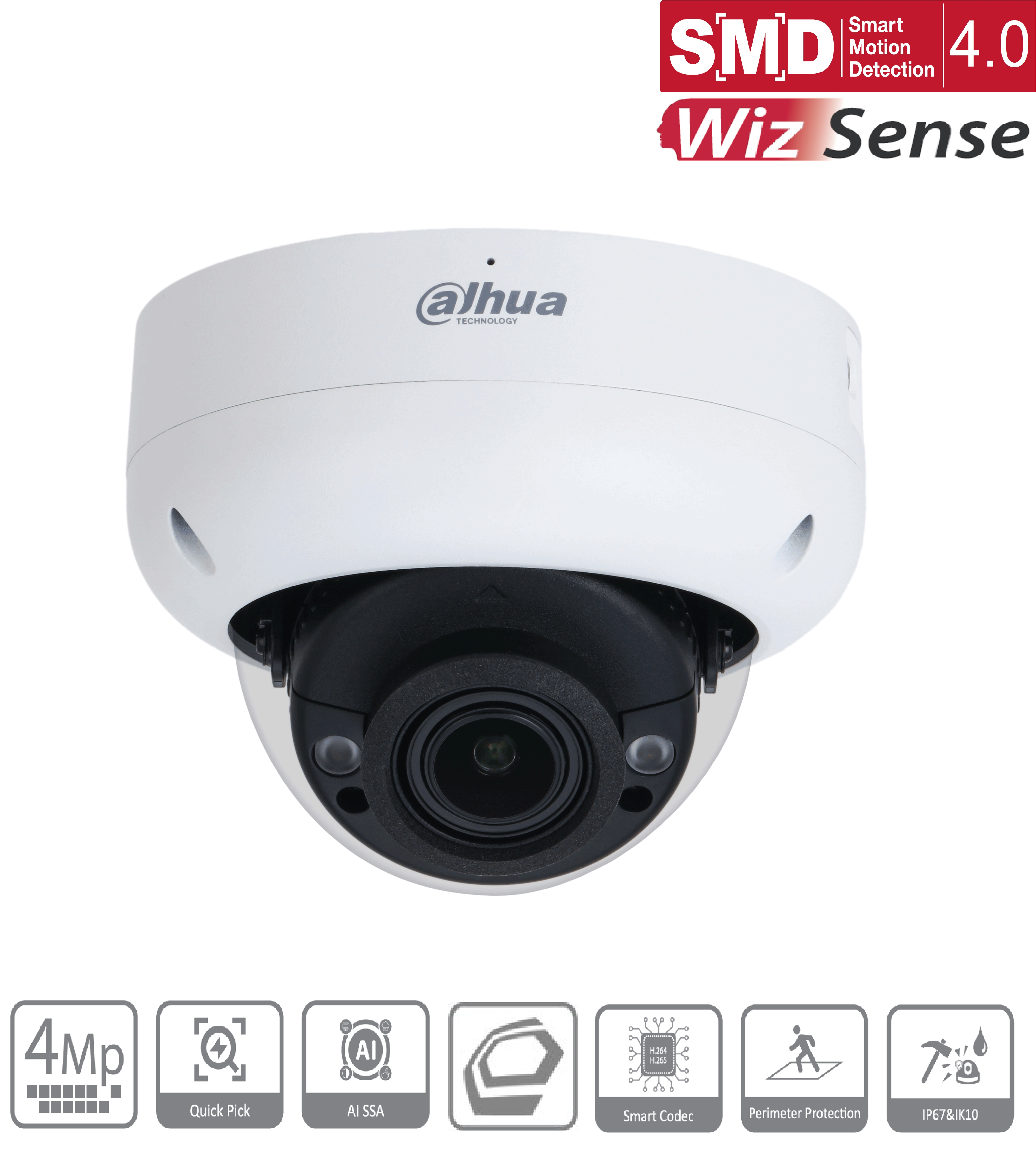Dahua - IPC-HDBW3441RP-ZS-S2 - IP - Dome
