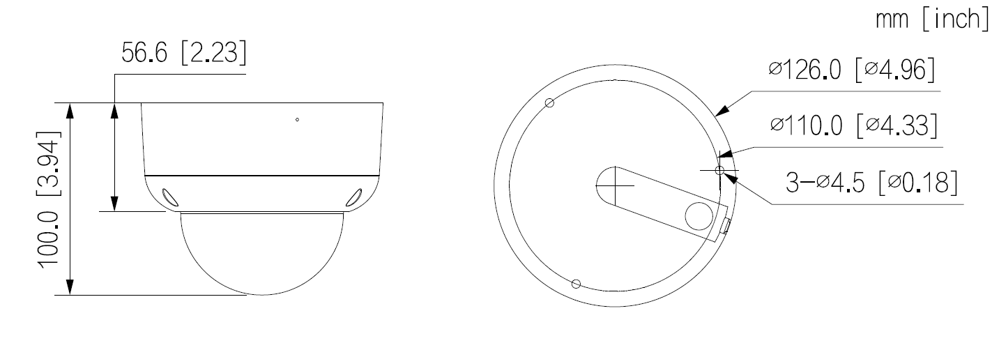 Dahua - HAC-HDBW1239RAP-IL-A-0280B-S2 - HDCVI - Dome