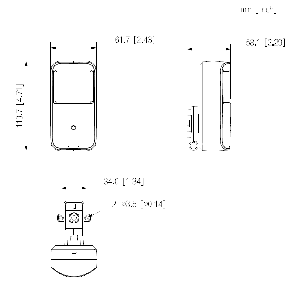 Dahua - HAC-HUM3200A-0280P-S5 - HDCVI - Cube