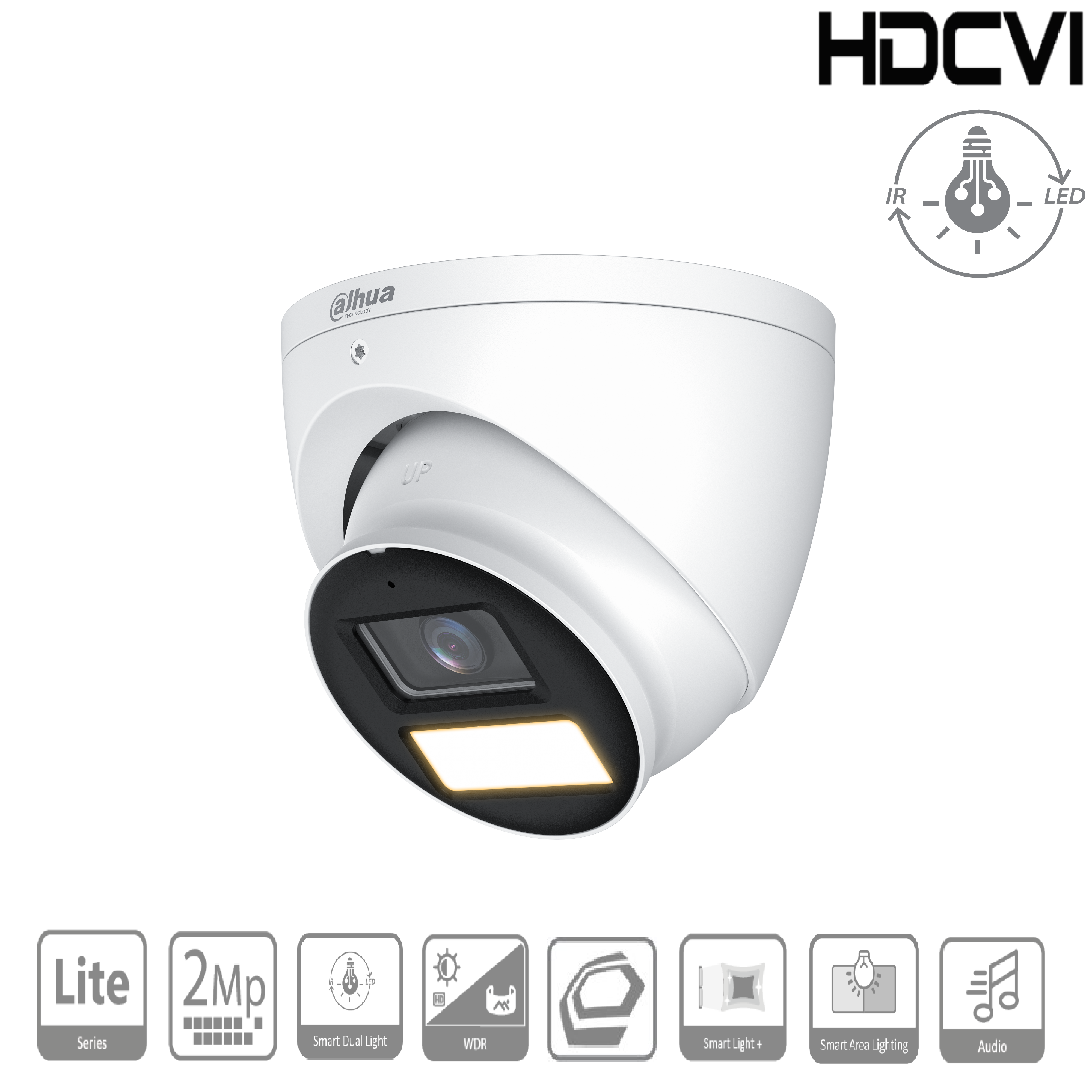 Dahua - HAC-HDW1239TP-IL-A-0280B-S3 - HDCVI - Eyeball
