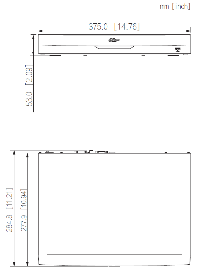 Dahua - NVR5208-EI - NVR - 8 Kanal