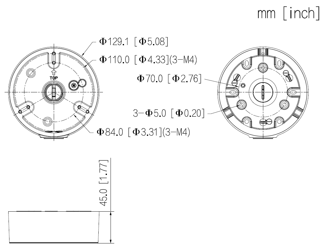 Dahua - PFA197R - Zubehör - Anschlussdose