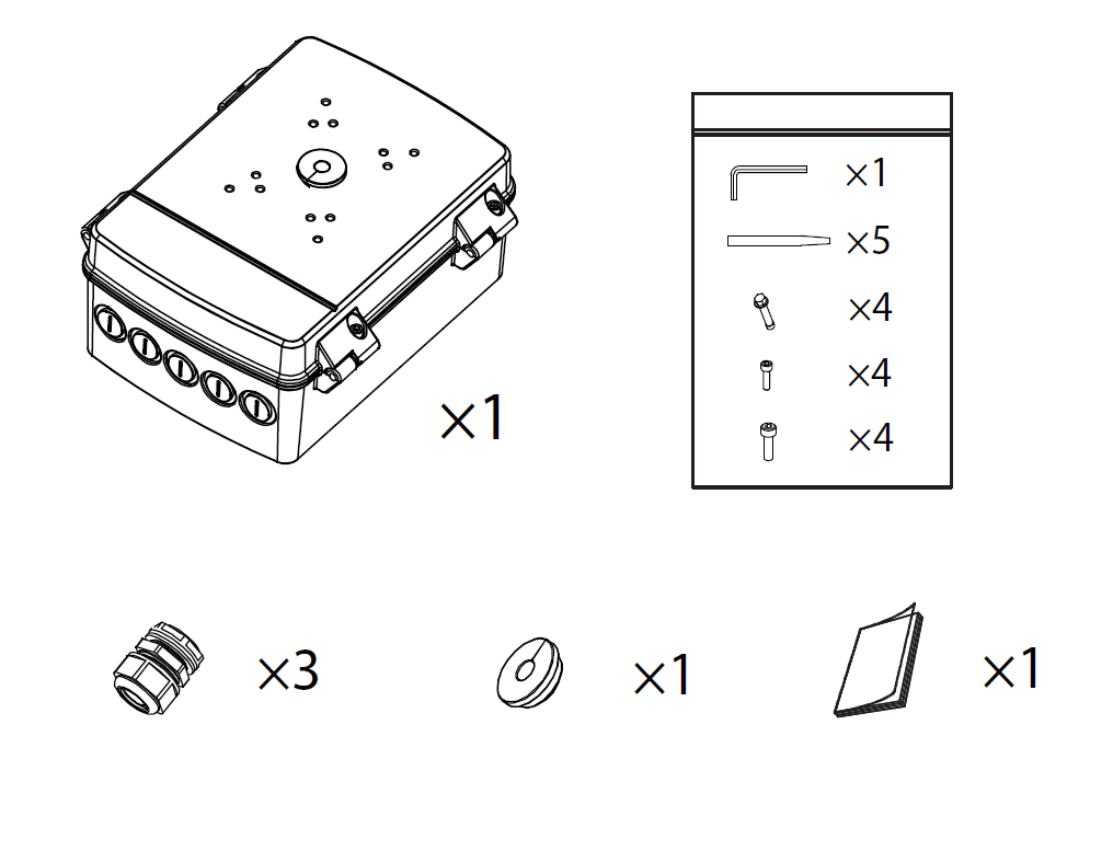 Dahua - PFA6400S - Zubehör - Anschlusskasten