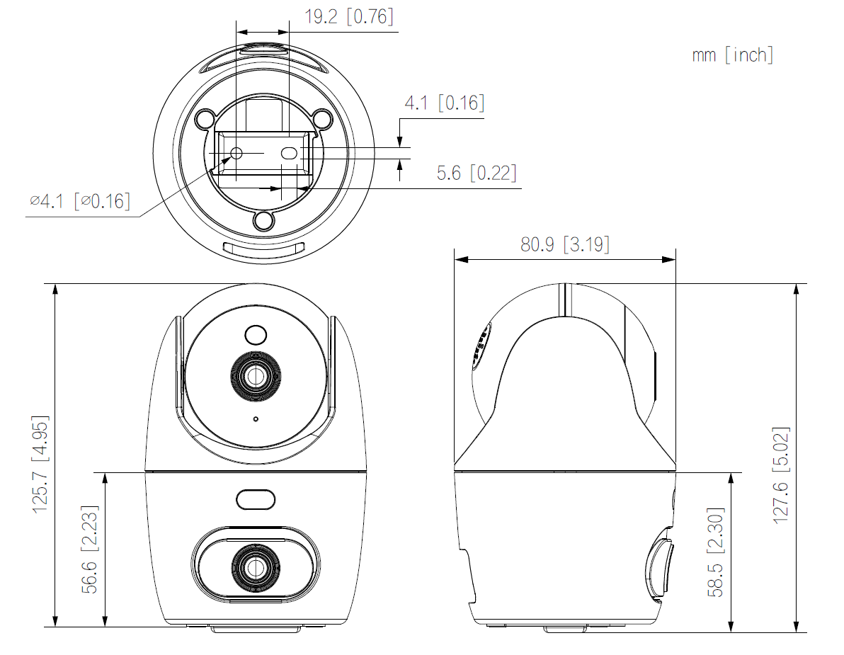Dahua - IPC-HPT1539DDP-STW-5E2-EUR - Wifi - Dual Lens - PT