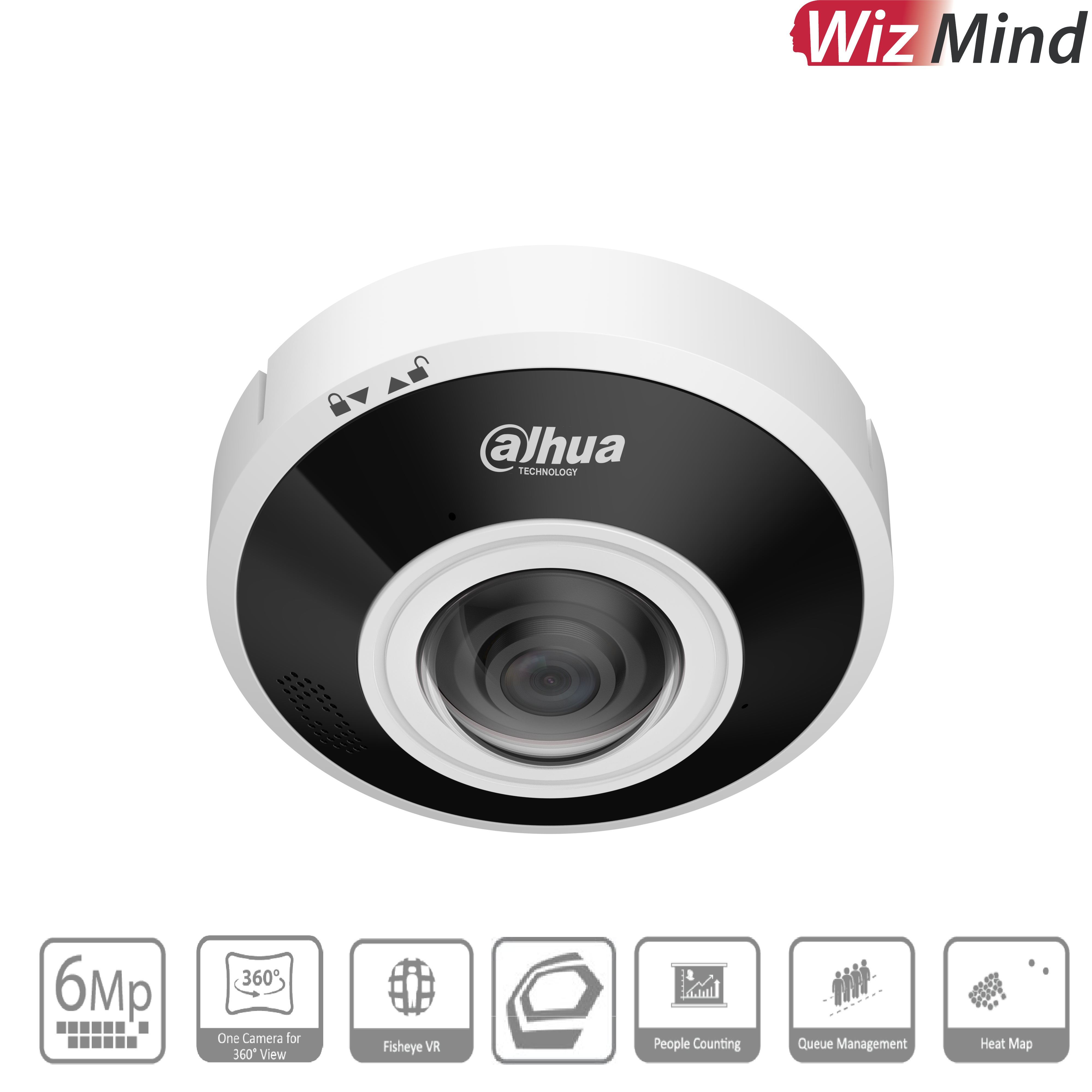 Dahua - IPC-EBW5641P-AS - IP - Fisheye