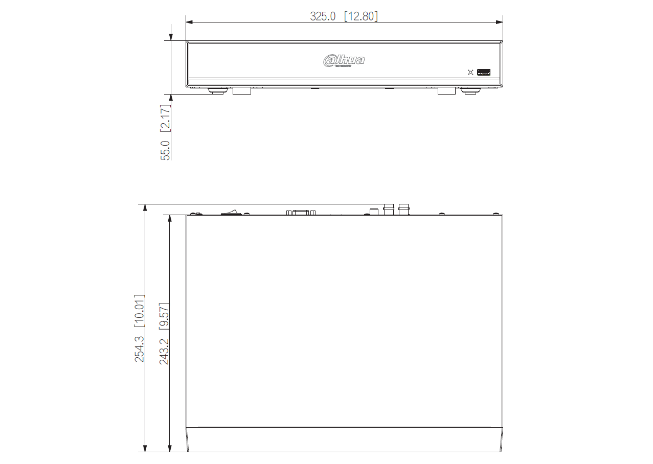 Dahua - XVR7104H-4K-I3 - XVR  - 4 Kanal - SMD