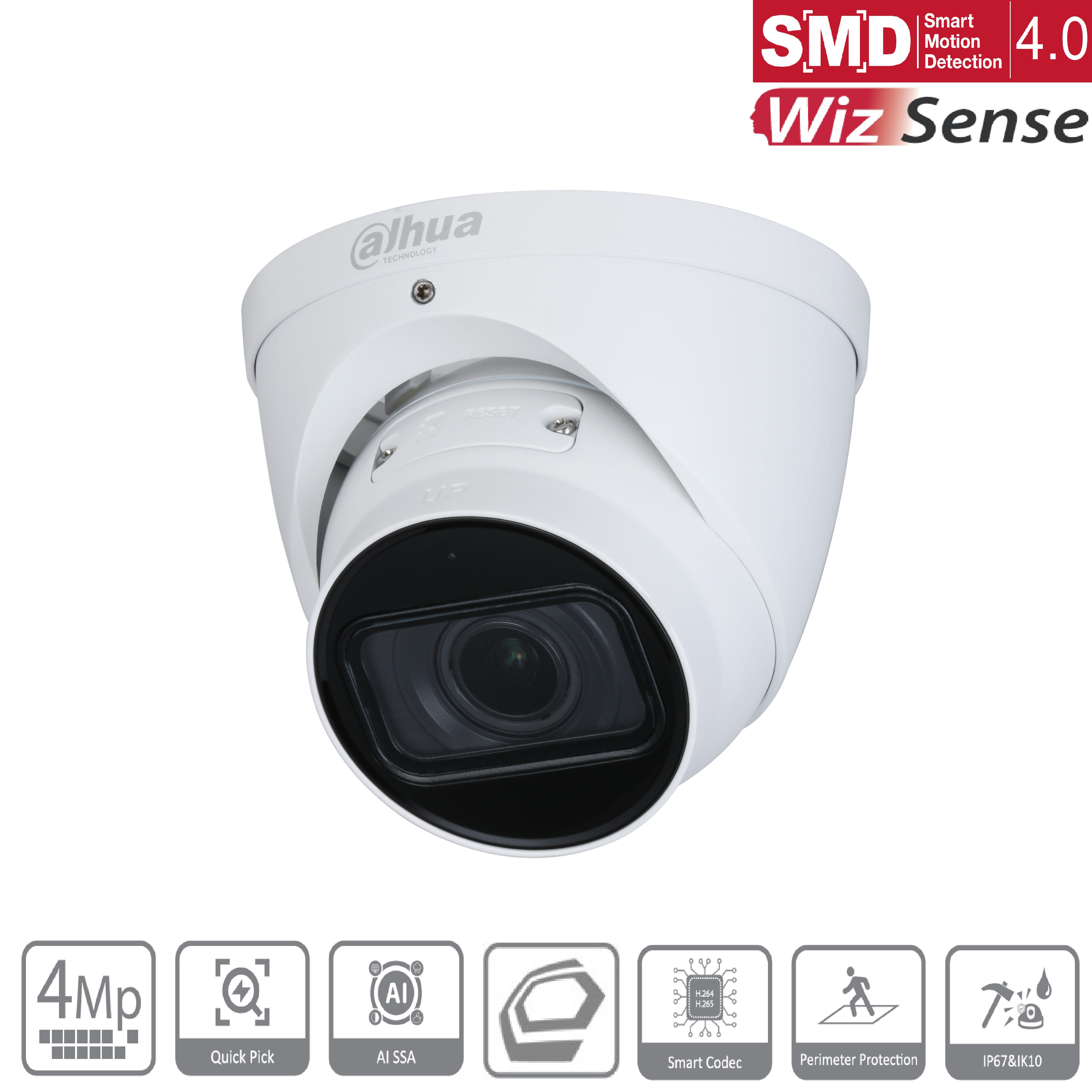 Dahua - IPC-HDW3441TP-ZS-S2 - IP - Eyeball