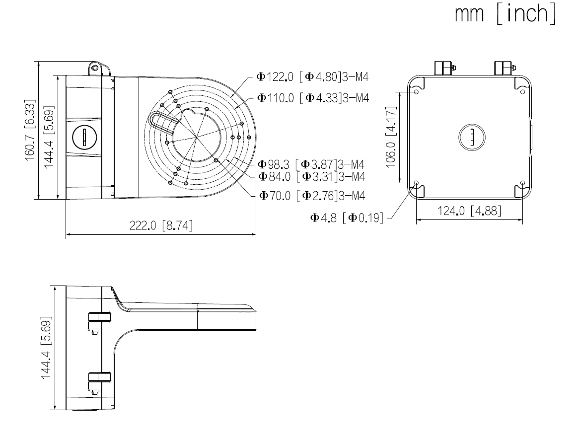 Dahua - PFB206W - Zubehör - Wandhalterung