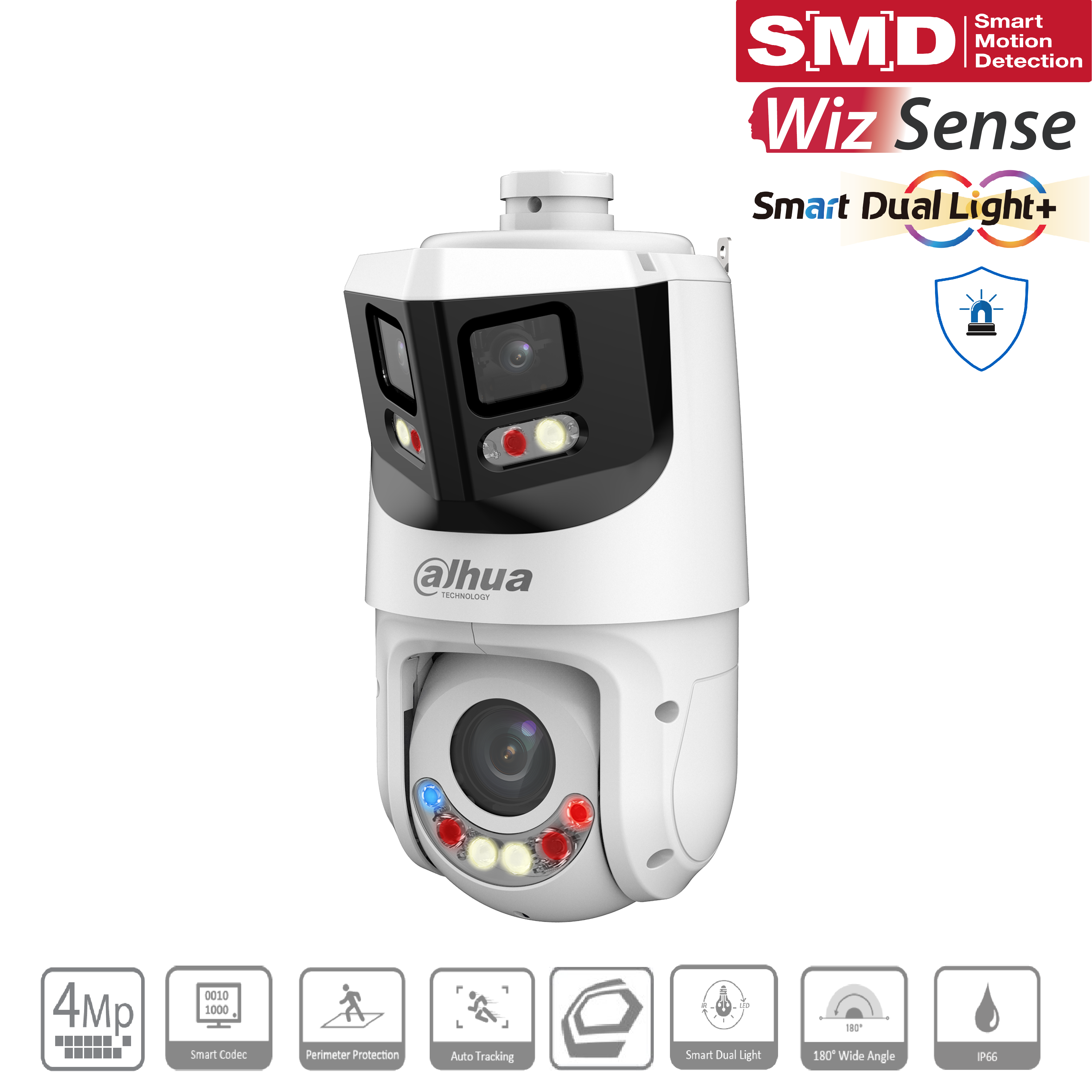 Dahua - SDT4E425-8P-GB-APV1-0280-S2 - IP - PTZ - Panorama