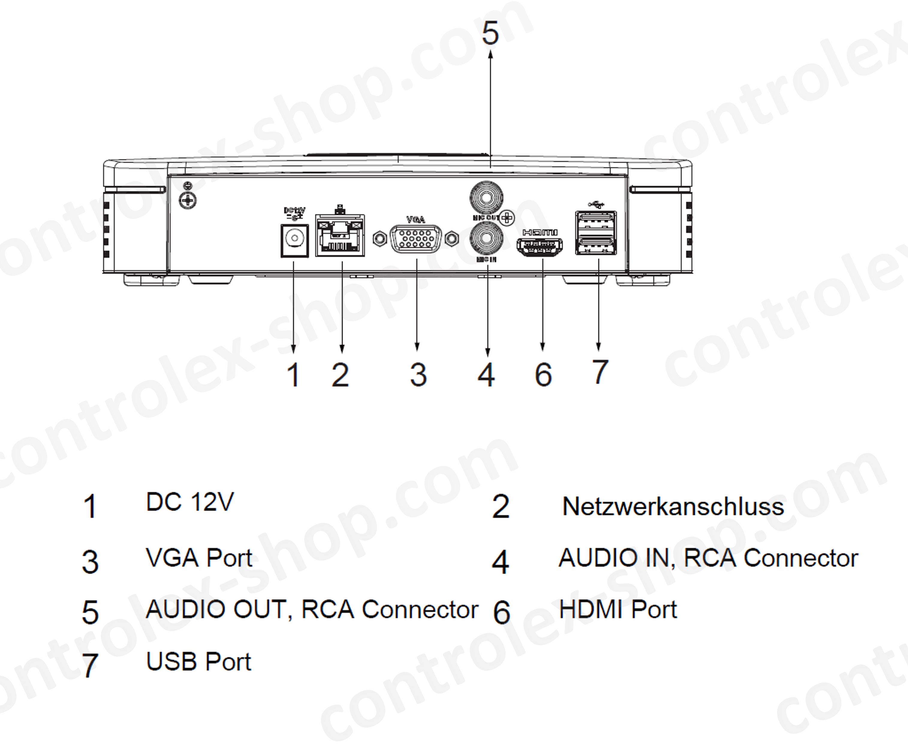 Dahua - NVR4108-EI - NVR - 8 Kanal