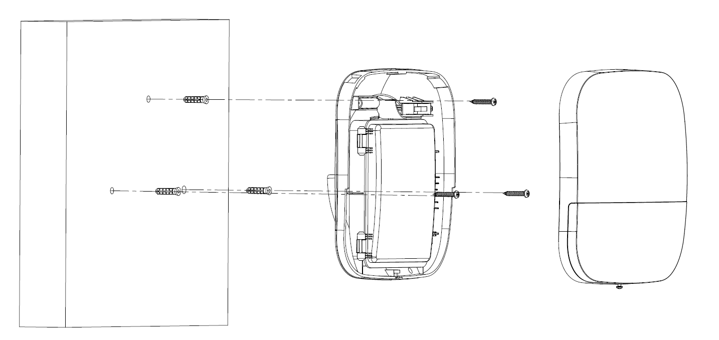 Dahua - ARA13-W2(868) - Alarm - Sirene Außen Rotlicht