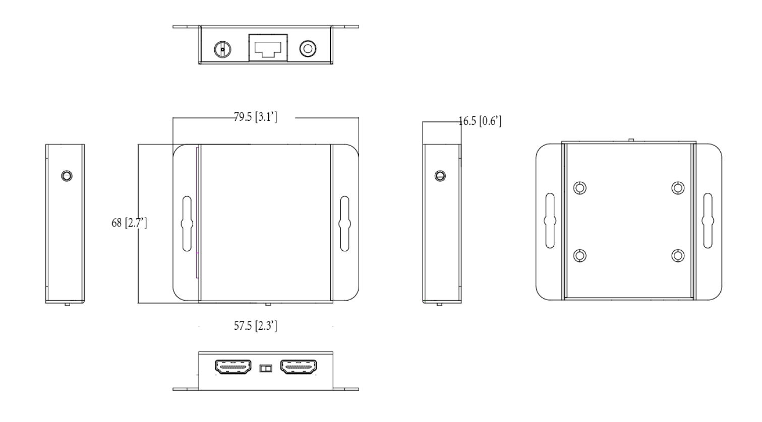 Dahua - PFM700-E - HDMI Extender