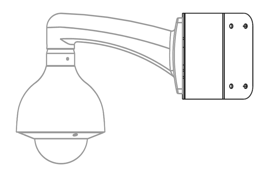 Dahua - PFA151 - Zubehör - Wandhalterung