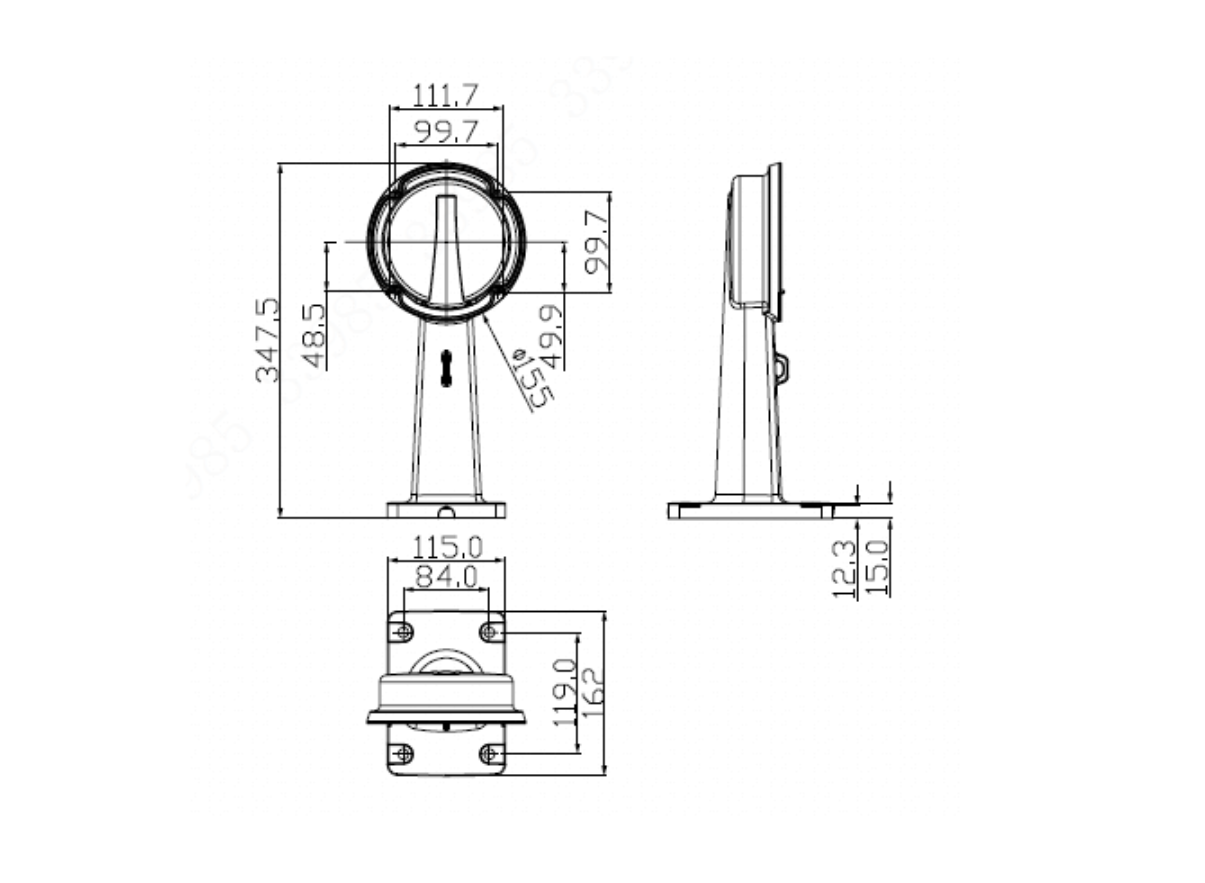 Dahua - PFB730W - Zubehör - Wandhalterung 
