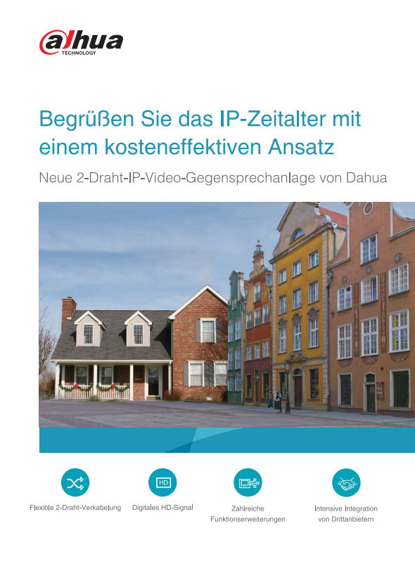 Leaflet - 2-Draht-IP-Videosprechanlage