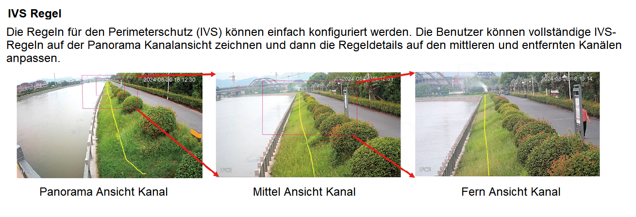 Dahua - IPC-MFW5241T2P-E3-ASE-0360/1200/2500B-Black - IP - Bullet - Reichweite