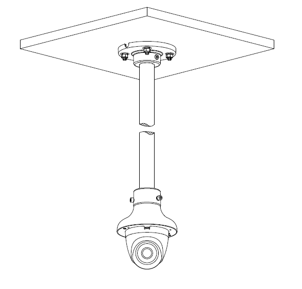 Dahua - PFA109 - Zubehör - Aufhängeadapter