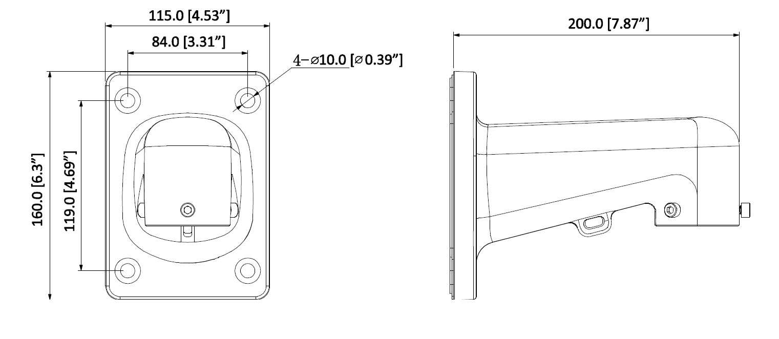 Dahua - PFB305W - Zubehör - Wandhalterung
