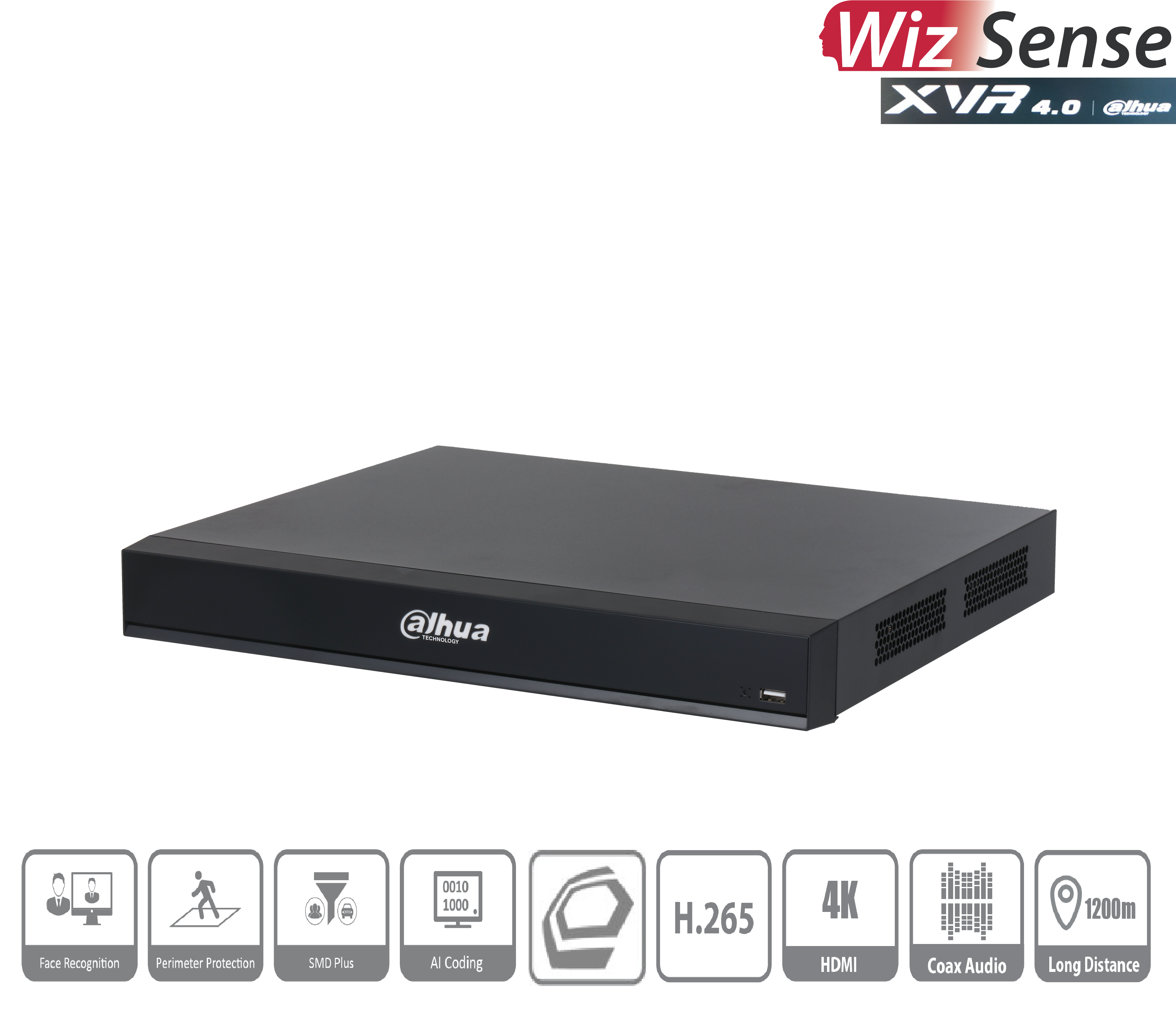 Dahua - XVR7216AN-4K-I3 - XVR - 16 Kanal - SMD