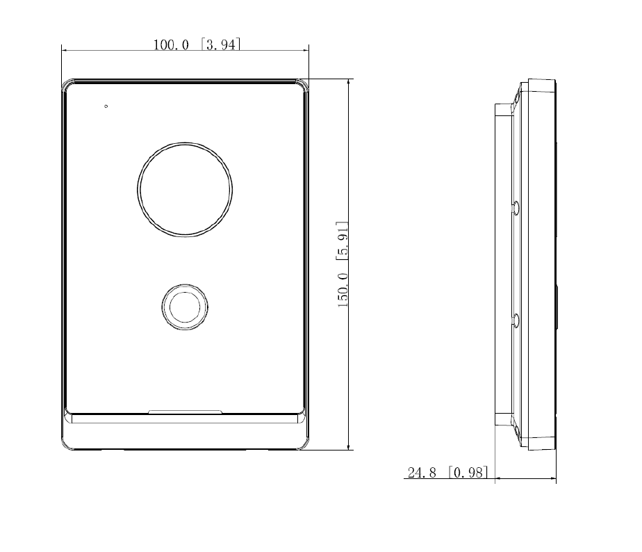 Dahua - VTO2211G-WP-S2 - Kamera - Wifi