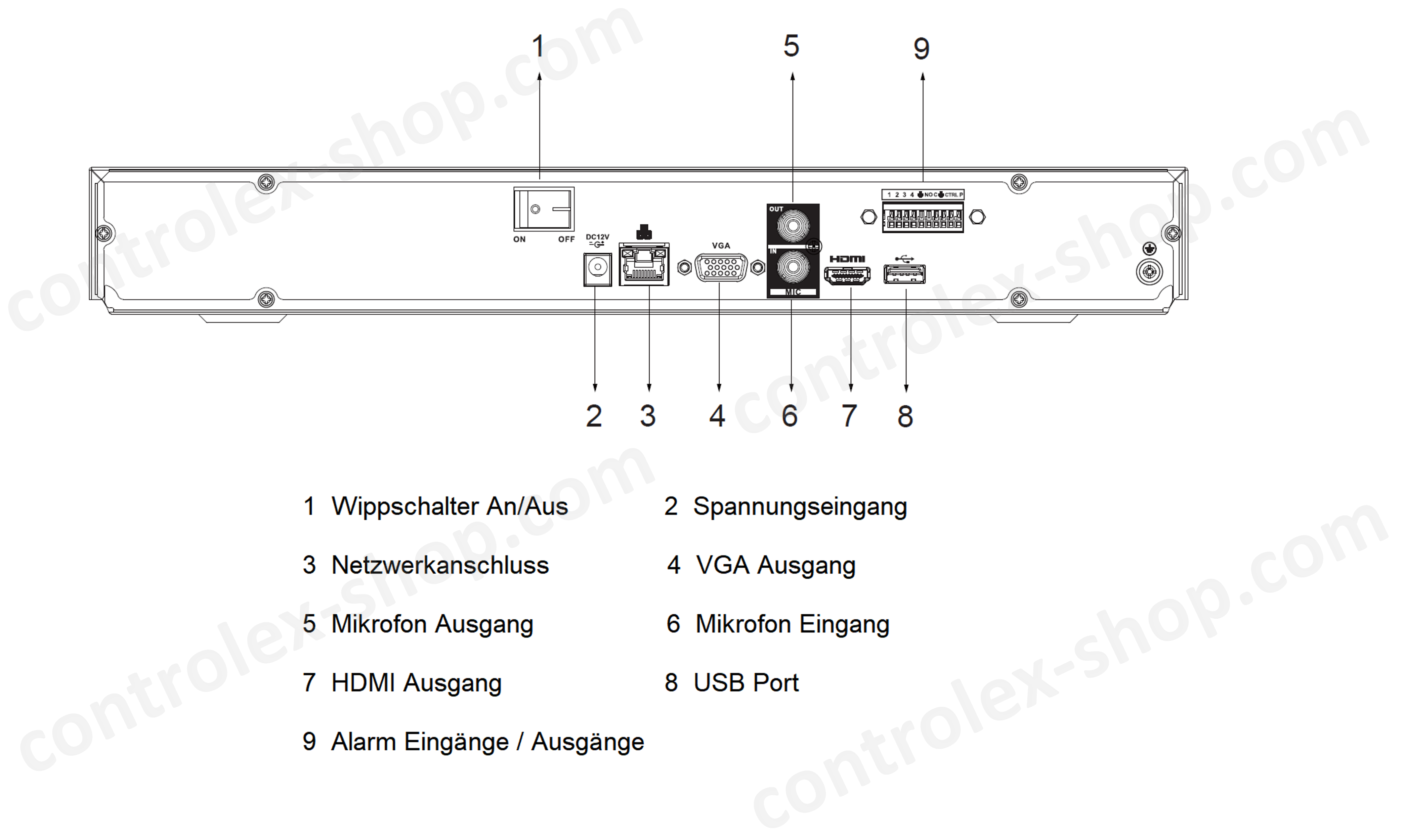 Dahua - NVR4208-EI - NVR - 8 Kanal