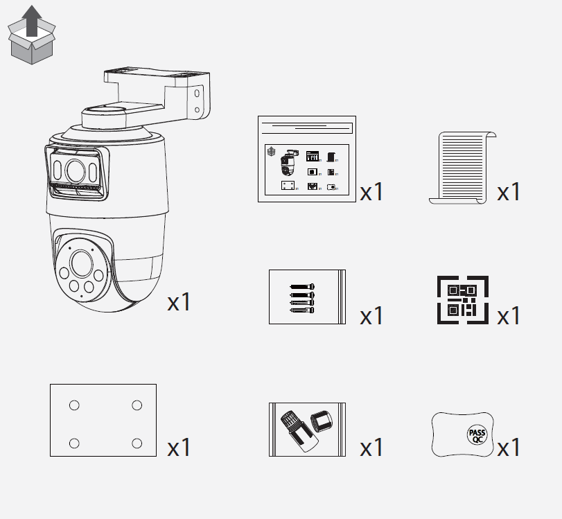 Dahua - SDT2A200-2F-NB-A-PV - IP - PT - Doppel Linse
