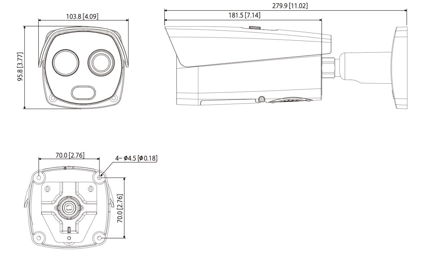 Dahua - TPC-BF2241P-TB7F8-DW-S2 - Thermal - Bullet