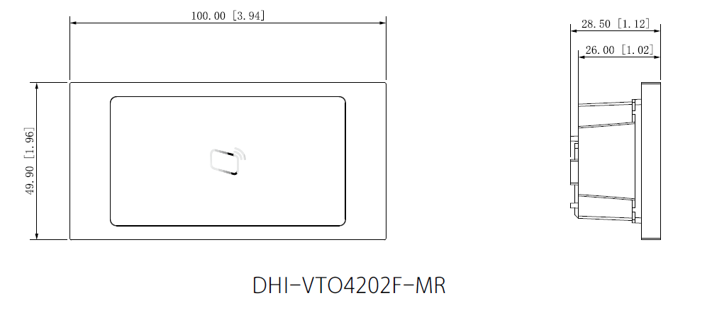 Dahua - VTO4202F-MR - RFID Karten Modul