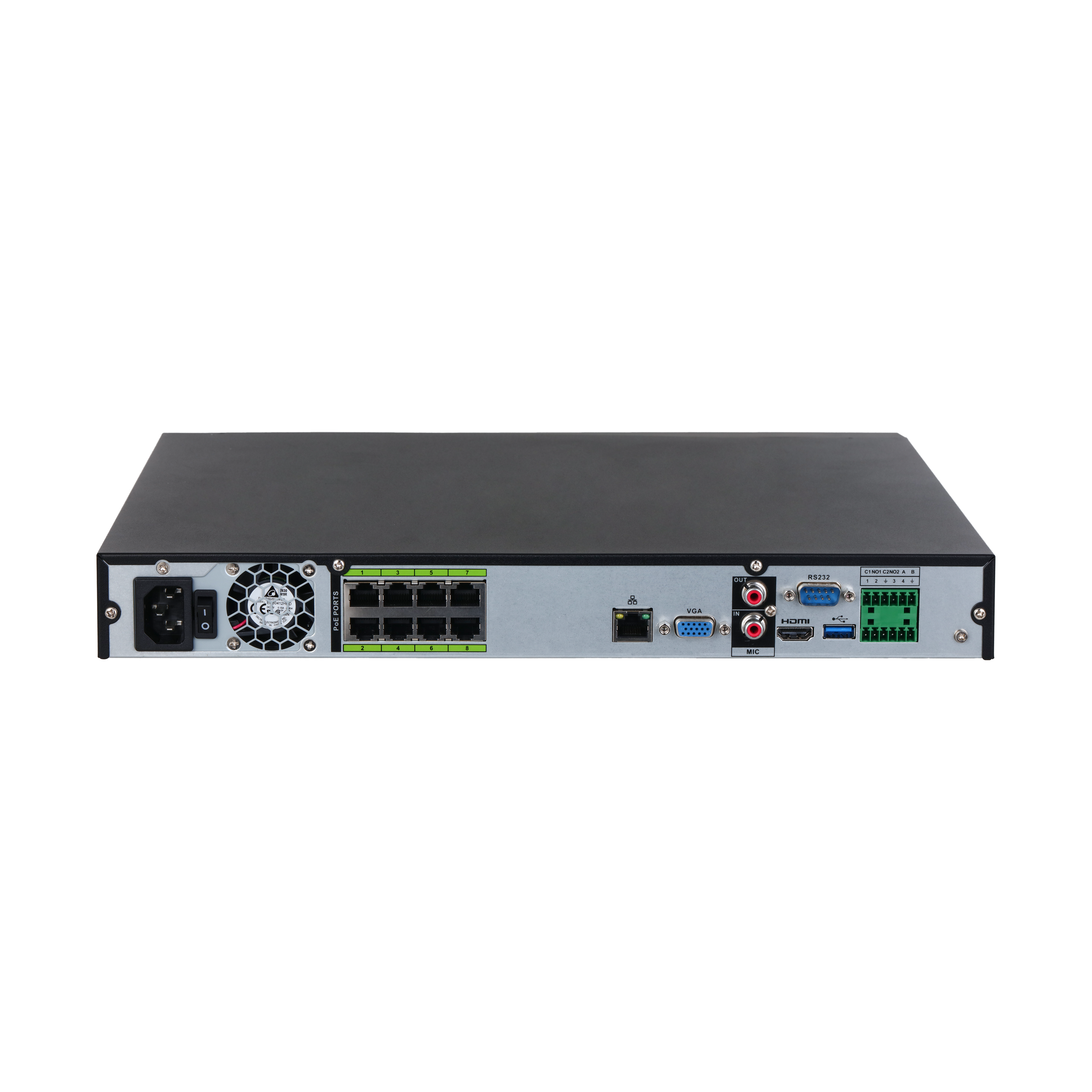 Dahua - NVR5208-8P-EI - NVR - 8 Kanal - 8 PoE