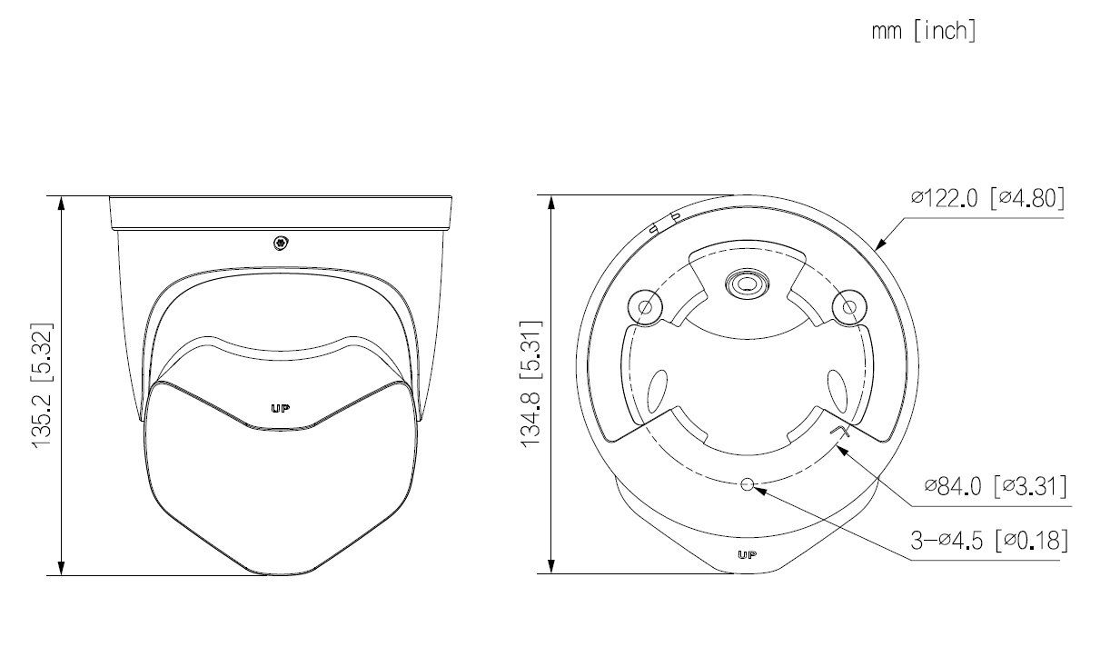 Dahua - IPC-PDW3849-A180-E2-AS-PV-0280B - IP - Eyeball