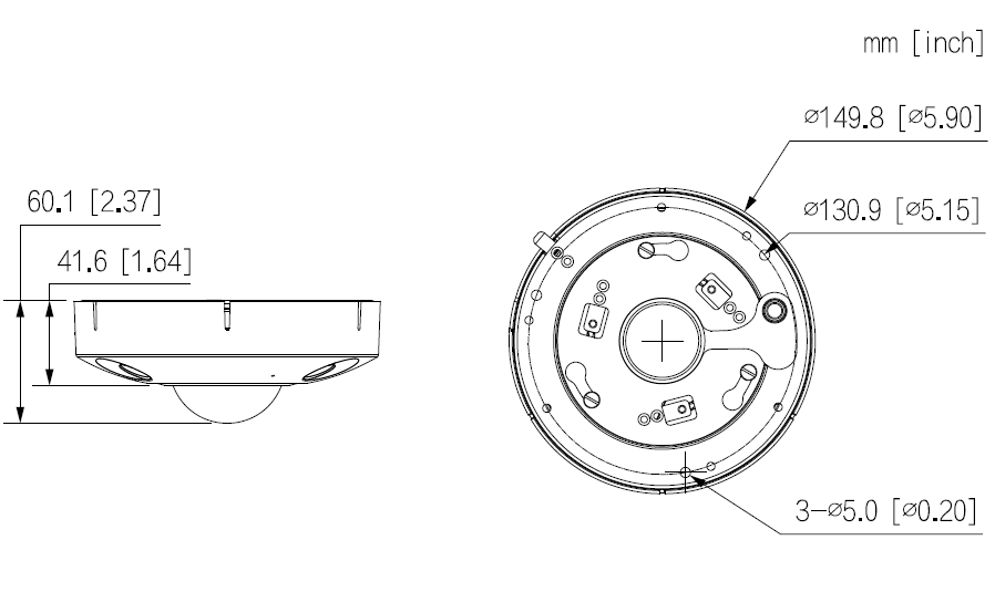 Dahua - IPC-EBW81242-AS-S2 - IP - Fisheye