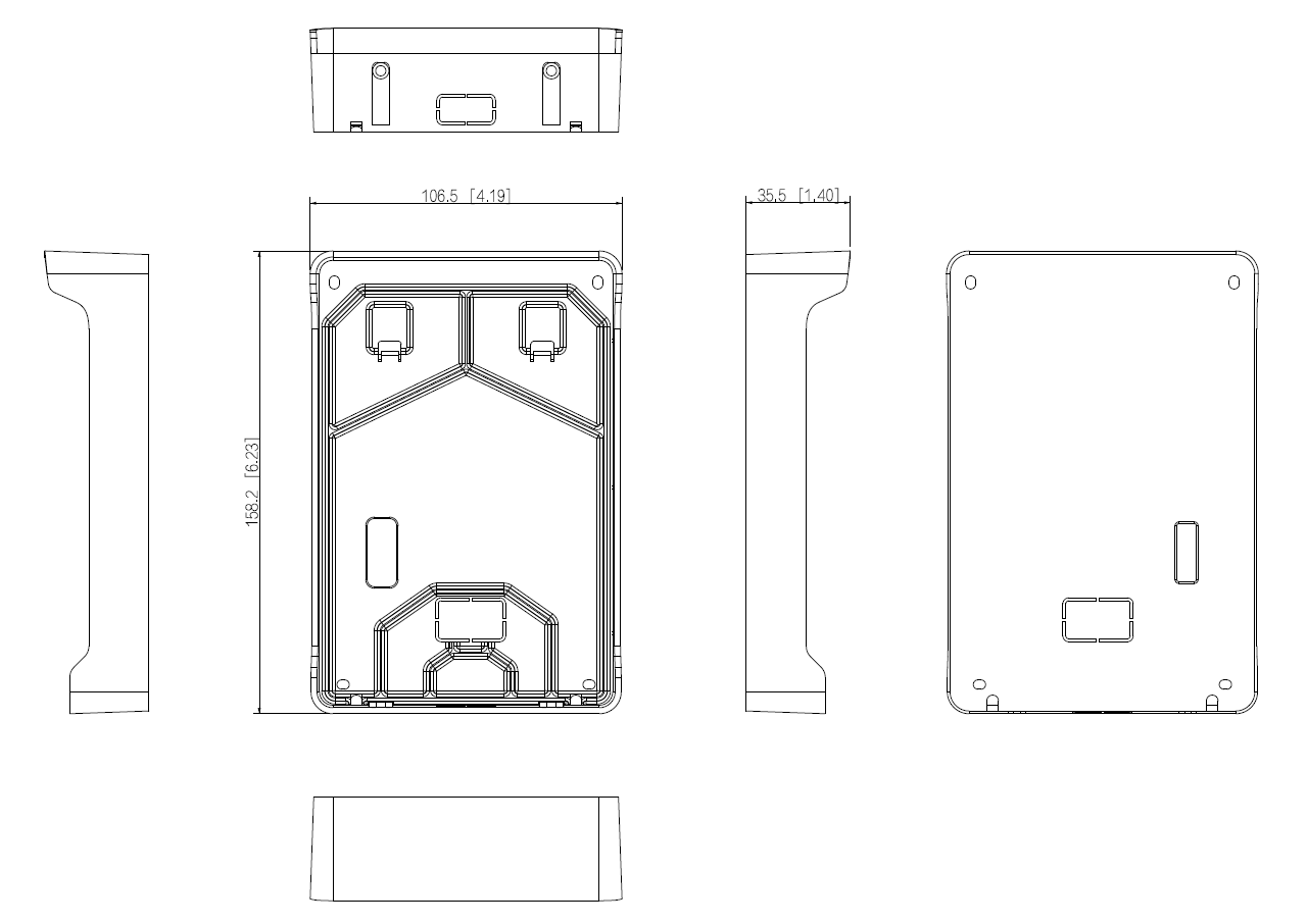 Dahua - VTM09R - Aufputz Regendach VTO2211