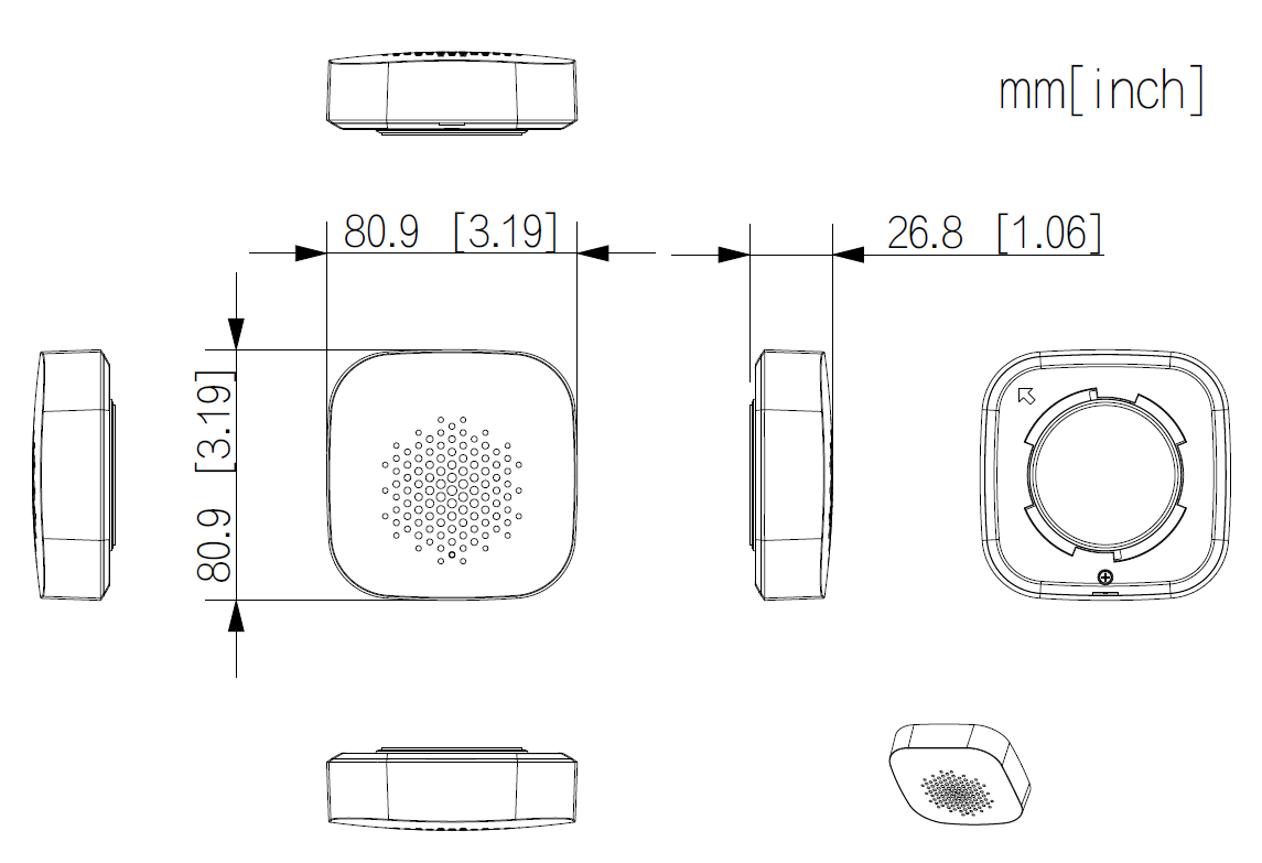 Dahua - ARA12-W2(868) - Alarm - Sirene Innen