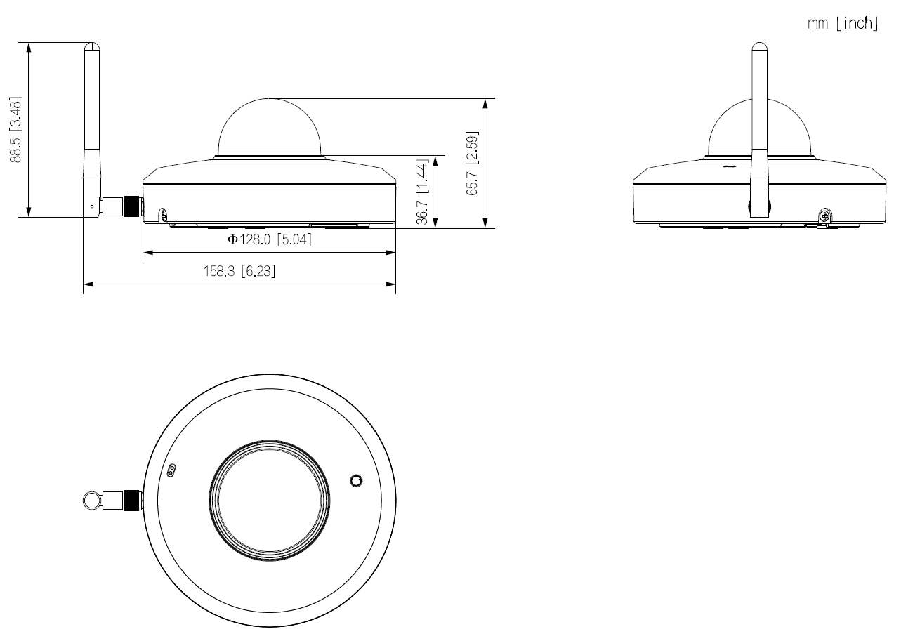Dahua - SD1A204DB-GNY-W - IP - Wifi - PTZ