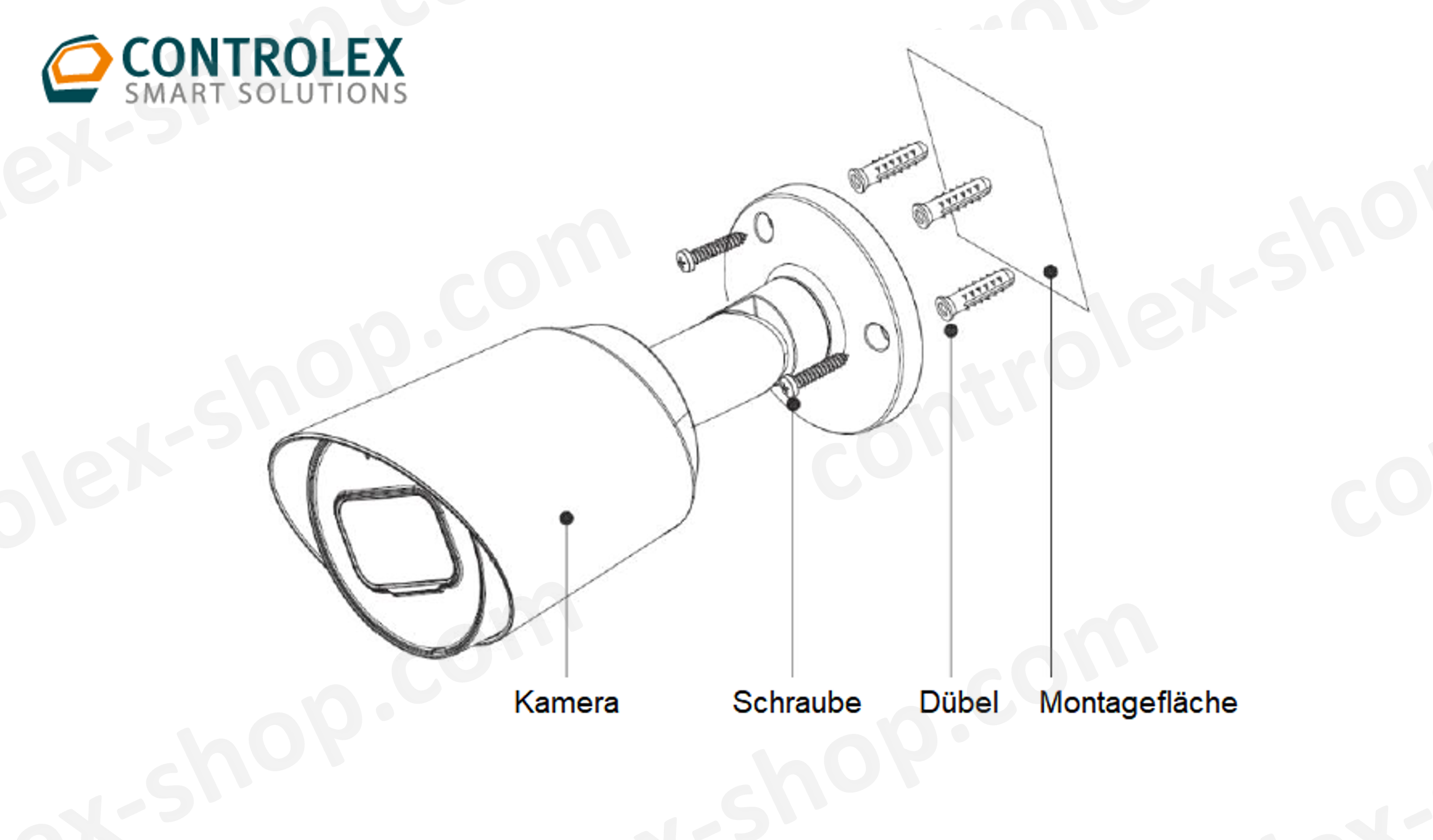 Dahua - HAC-HFW1200TP-0280B-S6 - HDCVI - Bullet