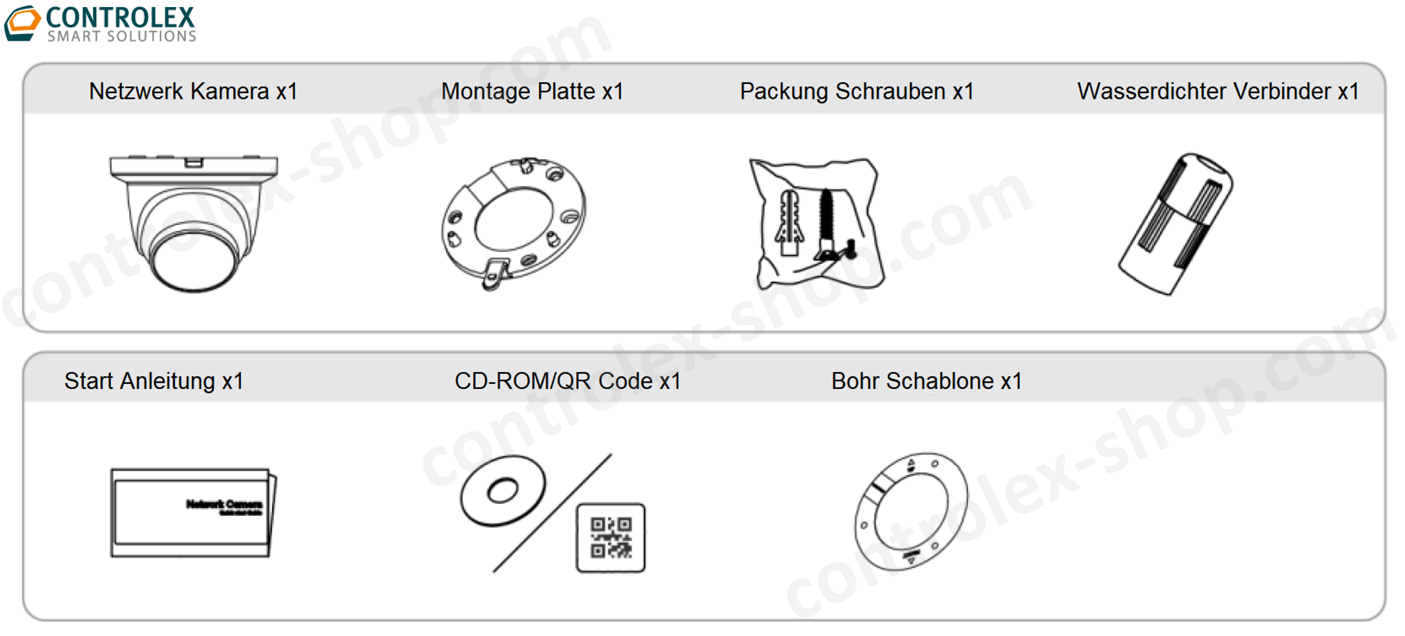 Dahua - IPC-HDW3441EMP-S-0280B-S2-Black - IP - Eyeball